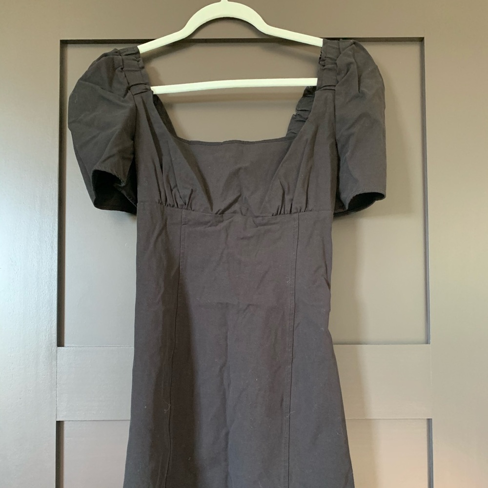 Free people black mini dress